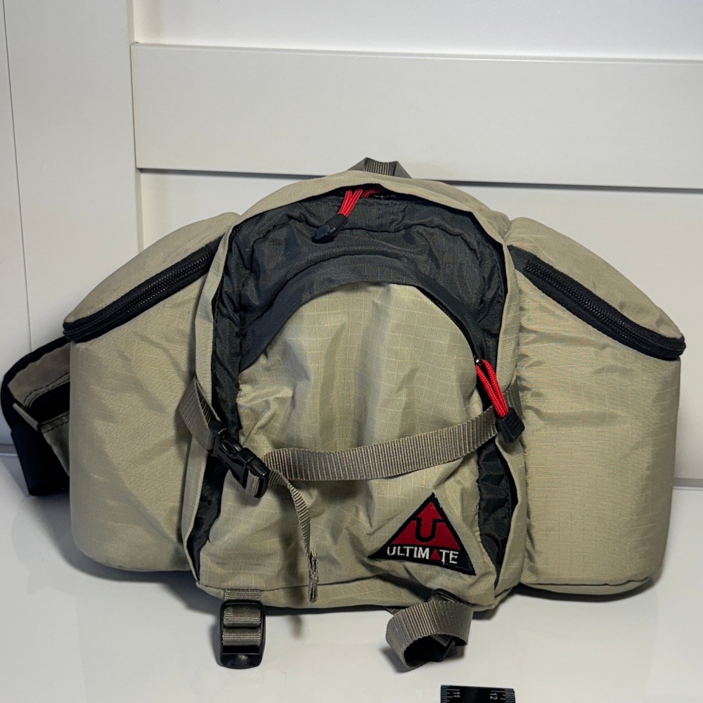 Ultimate‎ Tan Fanny Pack Waist Bag Pouch Belt Bag Outdoor Hiking Gear